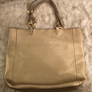 Gold Ralph Lauren Tote Bag!